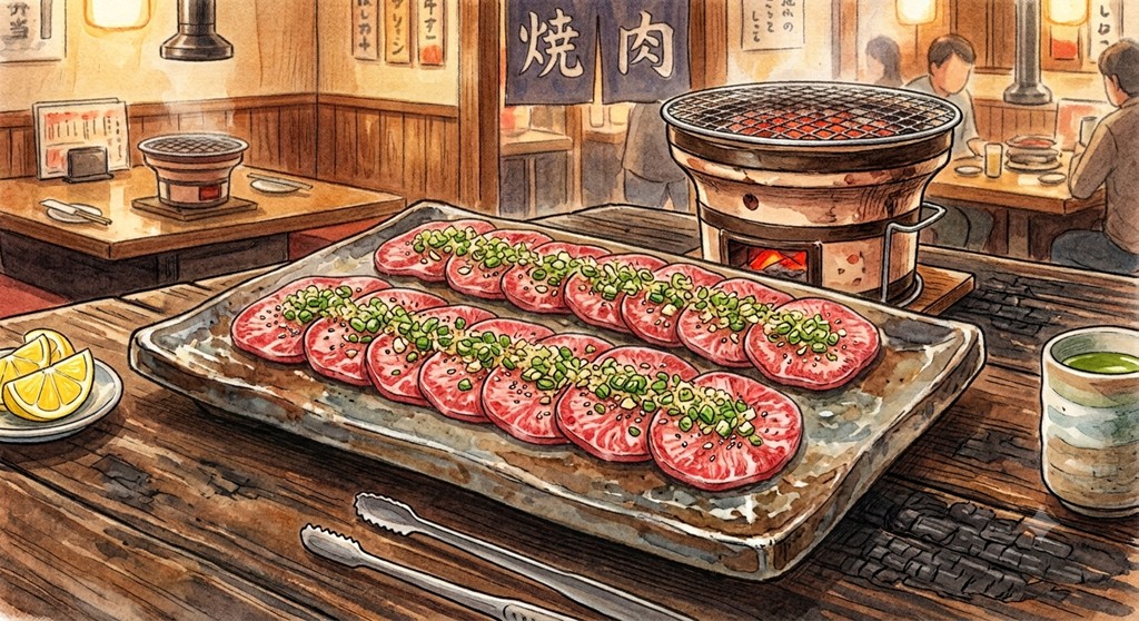 ネギ塩牛タンの挿絵